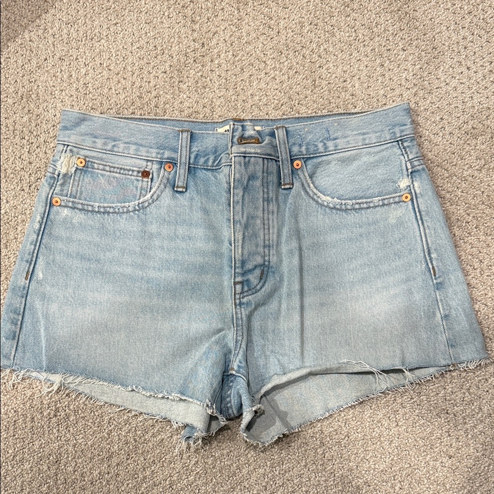 Madewell Relaxed Denim Jean Shorts